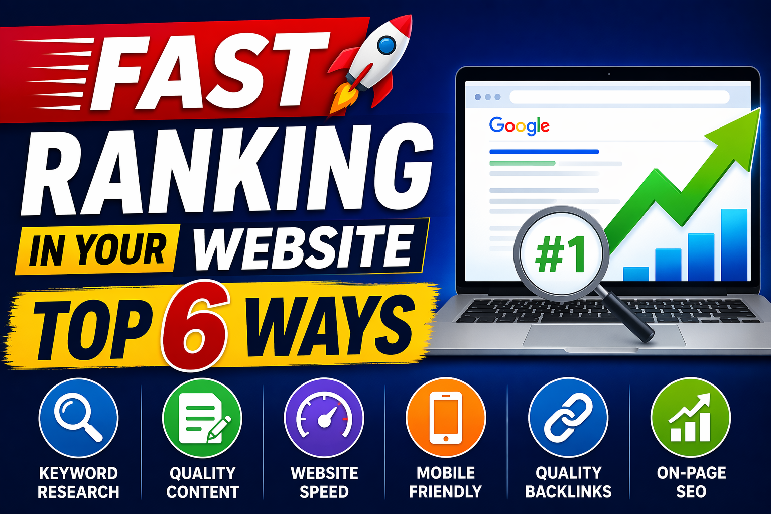 fast ranking in your website
